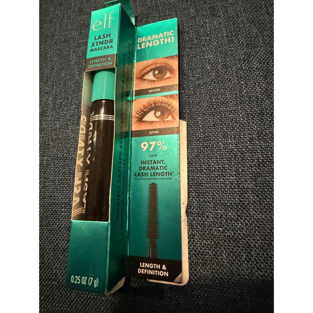 e.l.f. Lash‎ Xtndr Mascara Pitch Black Full Size 0.25oz - NEW